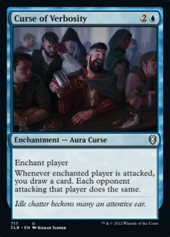 Curse of Verbosity [Commander Legends: Battle for Baldur's Gate] | Shuffle n Cut Hobbies & Games