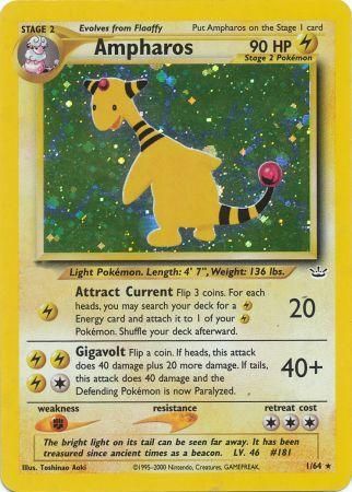 Ampharos (1/64) [Neo Revelation Unlimited] | Shuffle n Cut Hobbies & Games