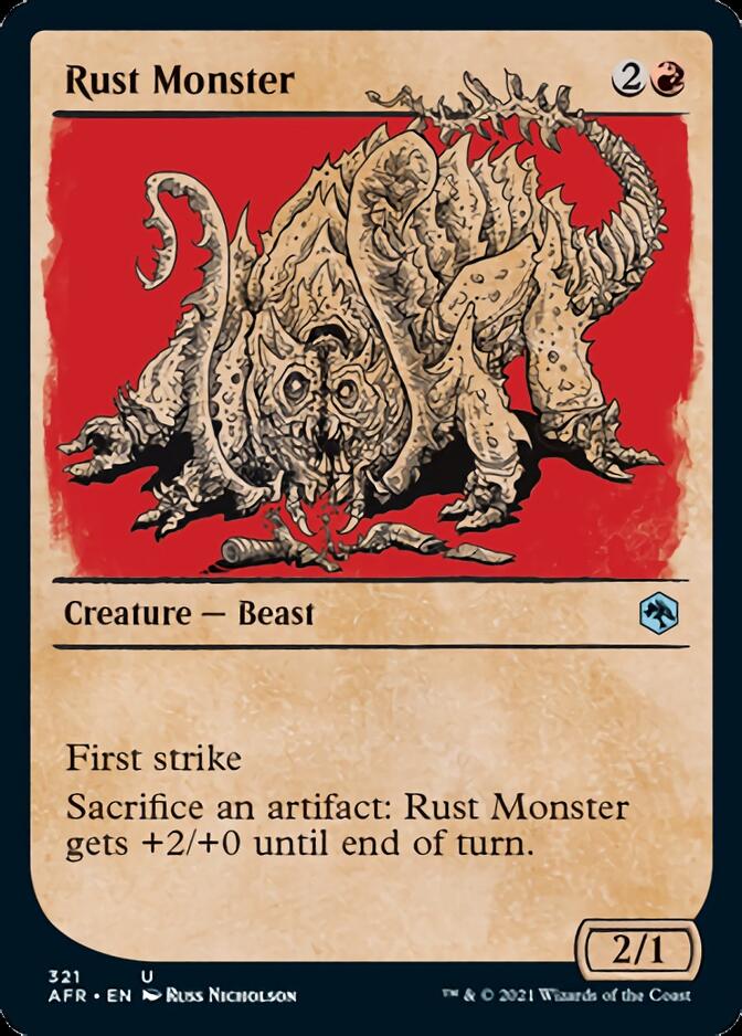 Rust Monster (Showcase) [Dungeons & Dragons: Adventures in the Forgotten Realms] | Shuffle n Cut Hobbies & Games