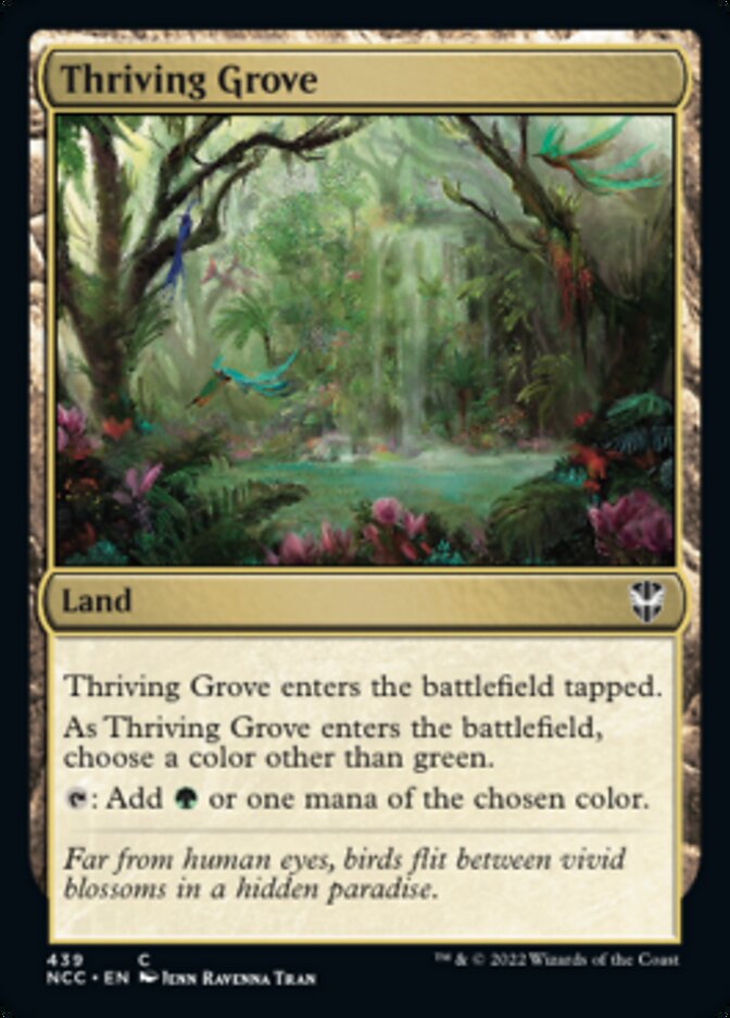 Thriving Grove [Streets of New Capenna Commander] | Shuffle n Cut Hobbies & Games