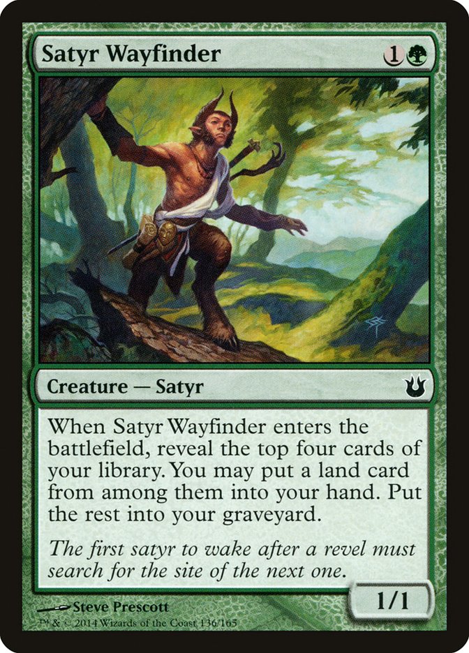 Satyr Wayfinder [Born of the Gods] | Shuffle n Cut Hobbies & Games