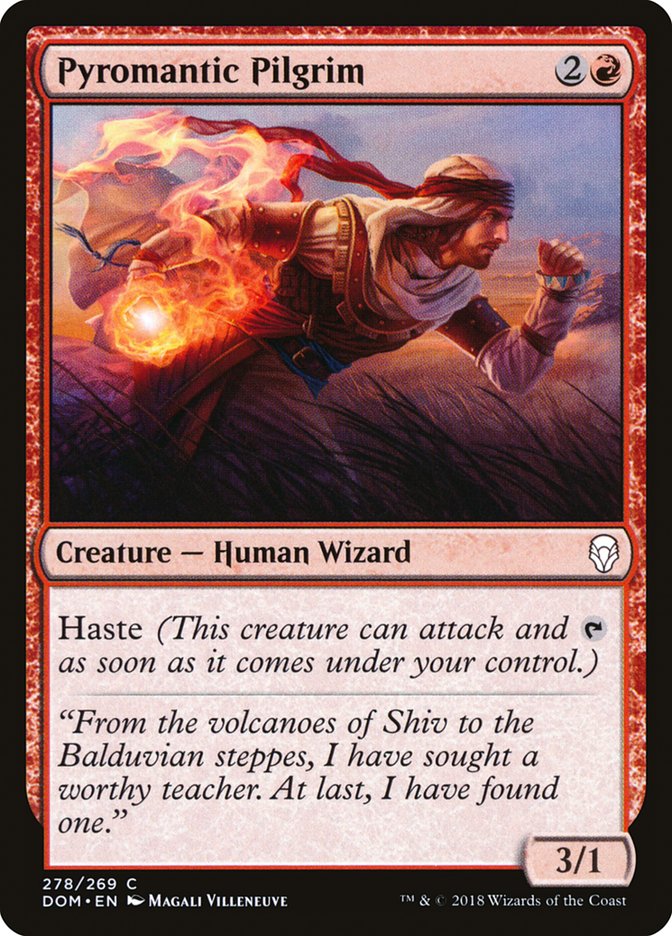 Pyromantic Pilgrim [Dominaria] | Shuffle n Cut Hobbies & Games