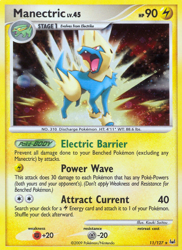 Manectric (11/127) [Platinum: Base Set] | Shuffle n Cut Hobbies & Games