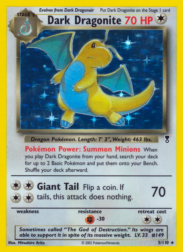 Dark Dragonite (5/110) [Legendary Collection] | Shuffle n Cut Hobbies & Games
