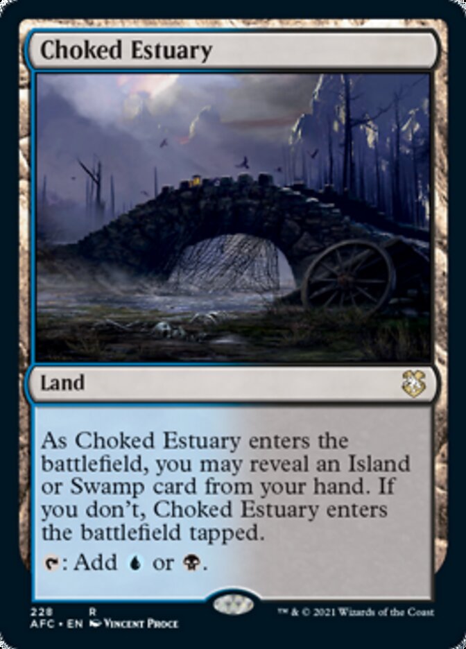 Choked Estuary [Dungeons & Dragons: Adventures in the Forgotten Realms Commander] | Shuffle n Cut Hobbies & Games