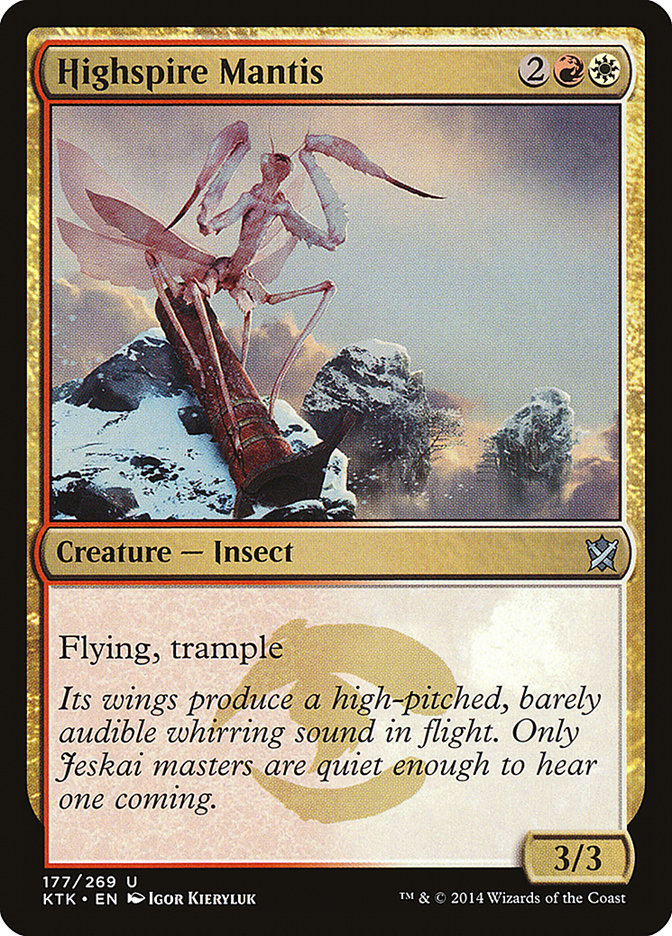 Highspire Mantis [Khans of Tarkir] | Shuffle n Cut Hobbies & Games