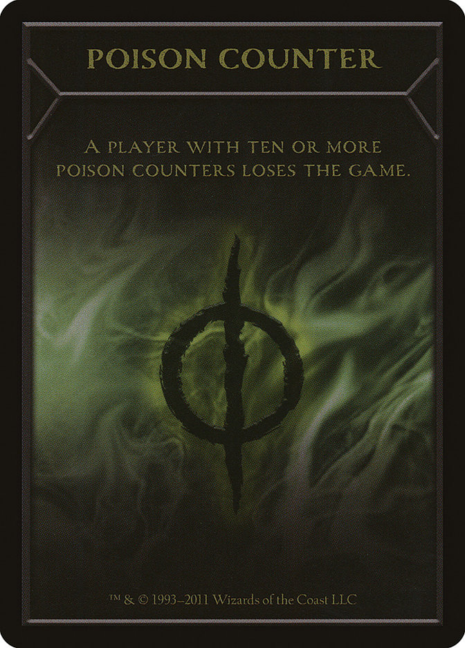 Poison Counter [New Phyrexia Tokens] | Shuffle n Cut Hobbies & Games