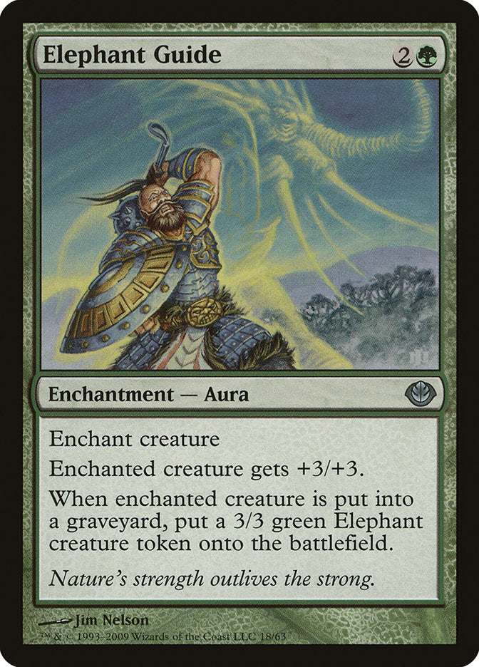 Elephant Guide [Duel Decks: Garruk vs. Liliana] | Shuffle n Cut Hobbies & Games