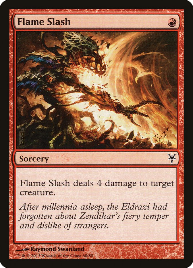 Flame Slash [Duel Decks: Sorin vs. Tibalt] | Shuffle n Cut Hobbies & Games