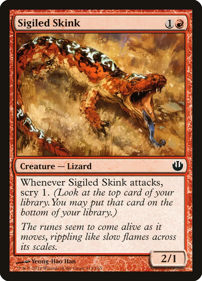 Sigiled Skink [Journey into Nyx] | Shuffle n Cut Hobbies & Games