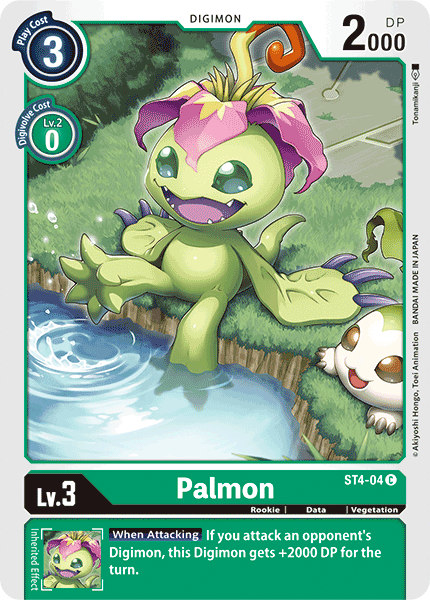 Palmon [ST4-04] [Starter Deck: Giga Green] | Shuffle n Cut Hobbies & Games