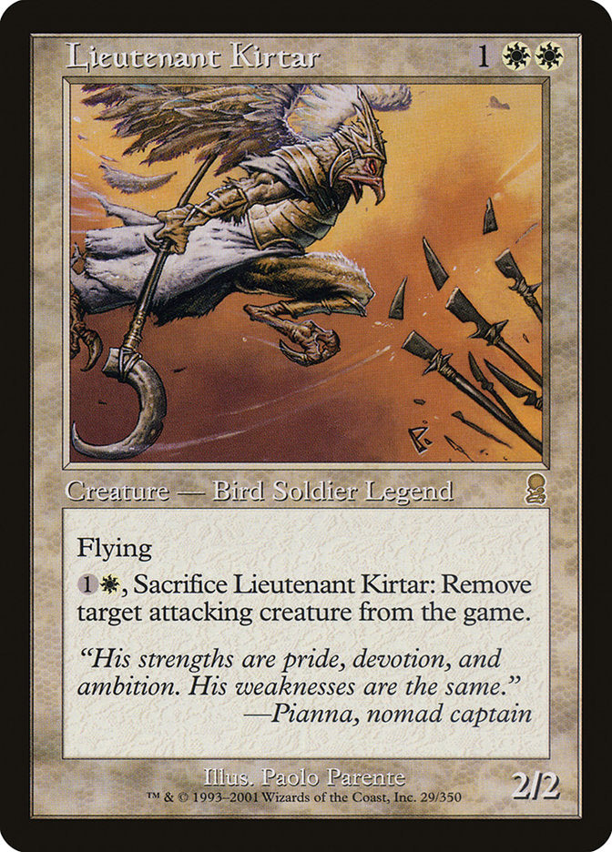 Lieutenant Kirtar [Odyssey] | Shuffle n Cut Hobbies & Games