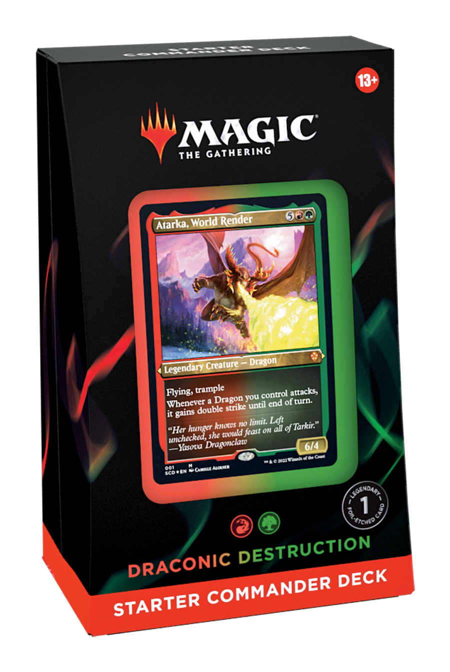 Starter Commander Deck (Draconic Destruction) | Shuffle n Cut Hobbies & Games