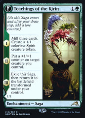 Teachings of the Kirin // Kirin-Touched Orochi [Kamigawa: Neon Dynasty Prerelease Promos] | Shuffle n Cut Hobbies & Games