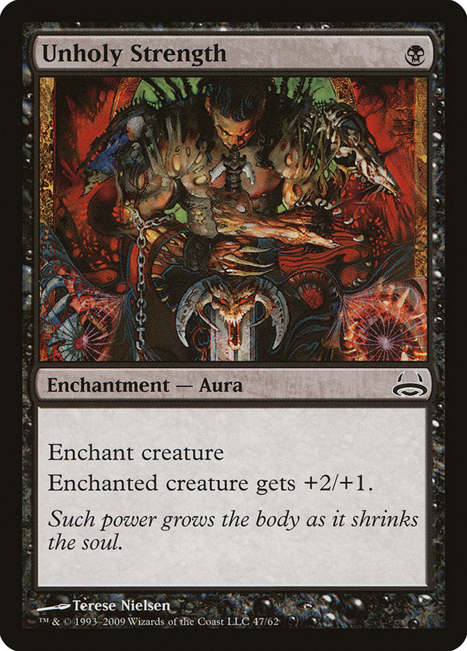 Unholy Strength [Duel Decks: Divine vs. Demonic] | Shuffle n Cut Hobbies & Games