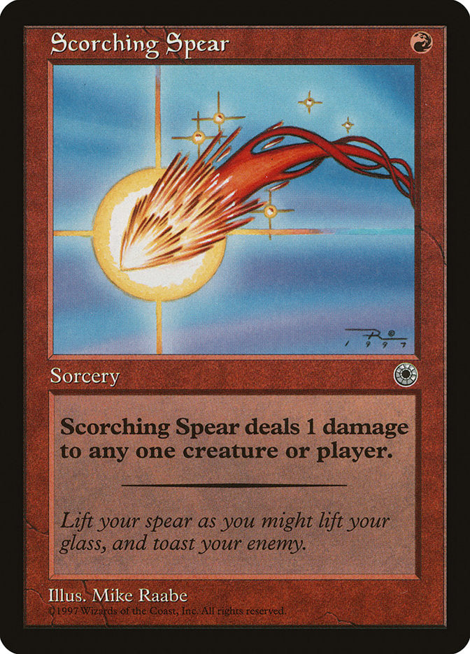 Scorching Spear [Portal] | Shuffle n Cut Hobbies & Games