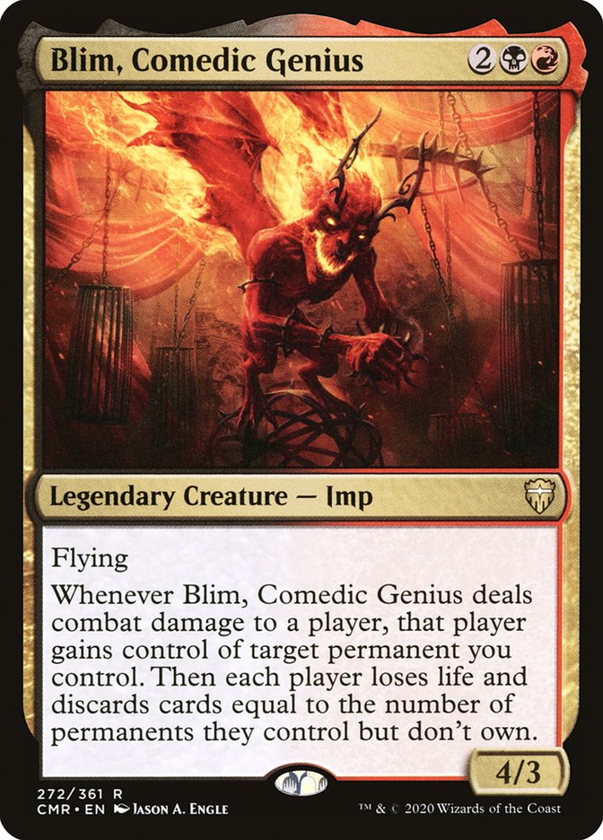 Blim, Comedic Genius [Commander Legends] | Shuffle n Cut Hobbies & Games