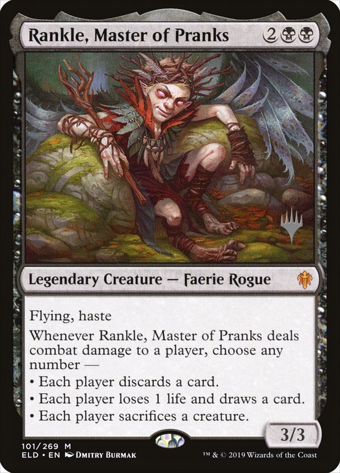 Rankle, Master of Pranks (Promo Pack) [Throne of Eldraine Promos] | Shuffle n Cut Hobbies & Games