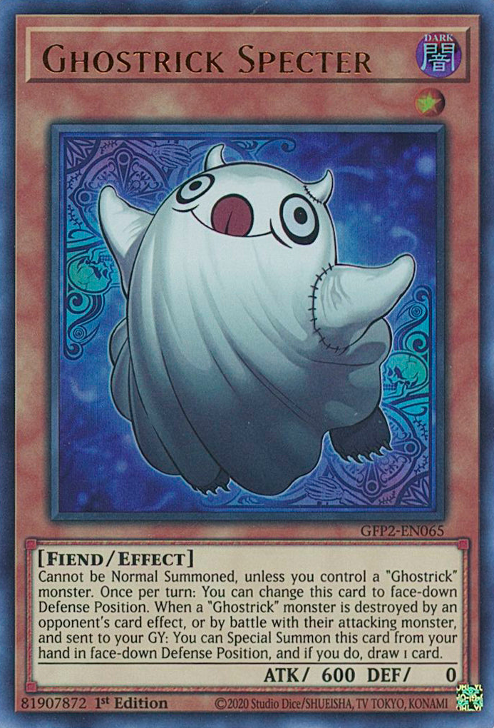 Ghostrick Specter [GFP2-EN065] Ultra Rare | Shuffle n Cut Hobbies & Games