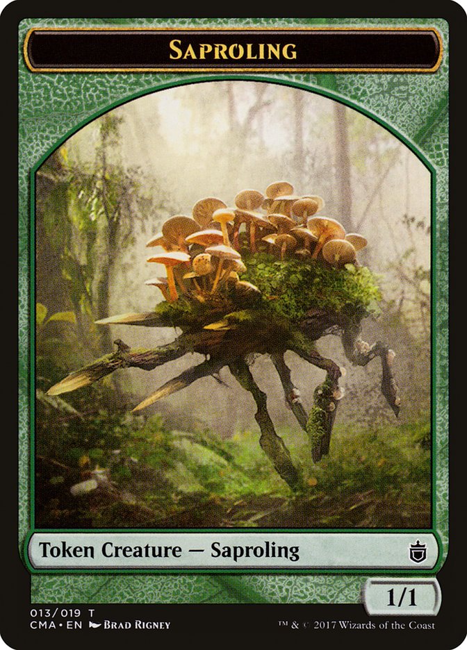 Saproling Token [Commander Anthology Tokens] | Shuffle n Cut Hobbies & Games