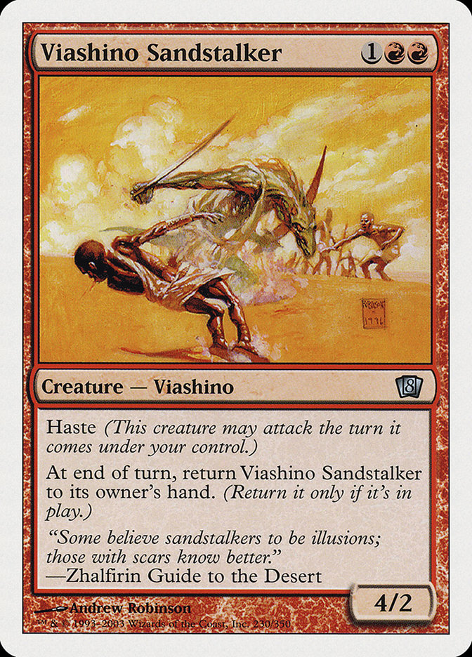 Viashino Sandstalker [Eighth Edition] | Shuffle n Cut Hobbies & Games