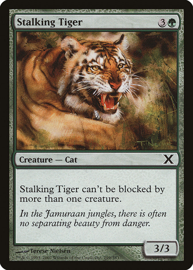 Stalking Tiger [Tenth Edition] | Shuffle n Cut Hobbies & Games