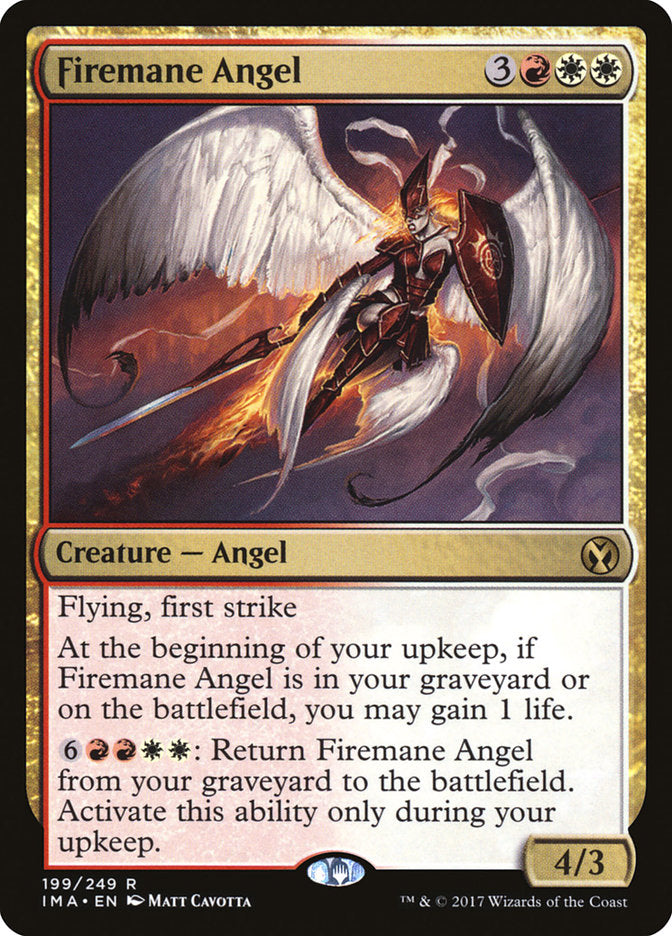 Firemane Angel [Iconic Masters] | Shuffle n Cut Hobbies & Games
