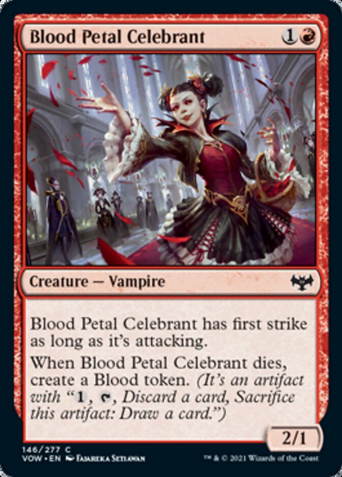 Blood Petal Celebrant [Innistrad: Crimson Vow] | Shuffle n Cut Hobbies & Games