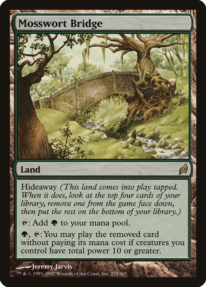 Mosswort Bridge [Lorwyn] | Shuffle n Cut Hobbies & Games