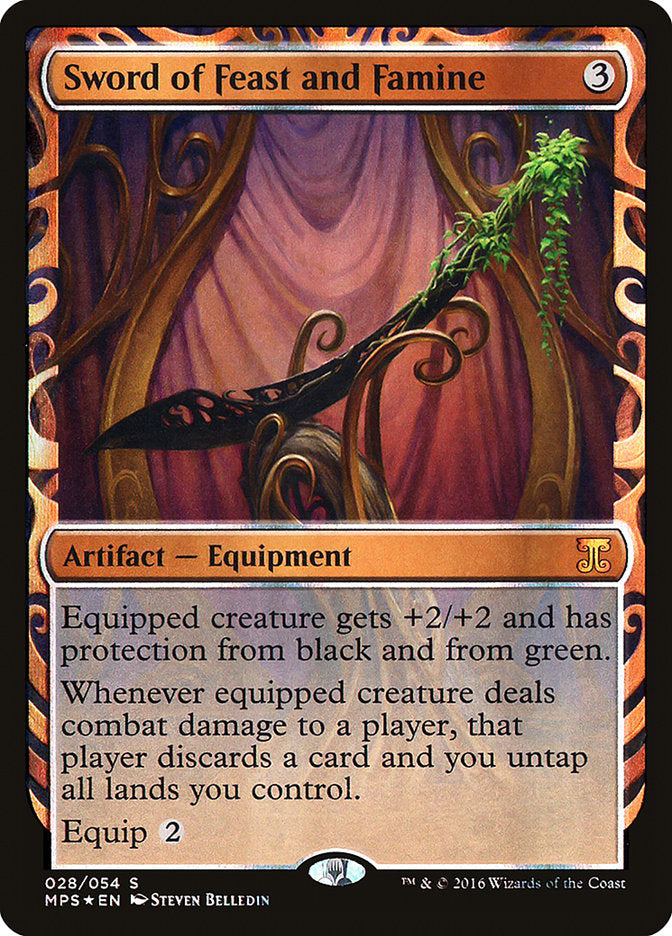 Sword of Feast and Famine [Kaladesh Inventions] | Shuffle n Cut Hobbies & Games