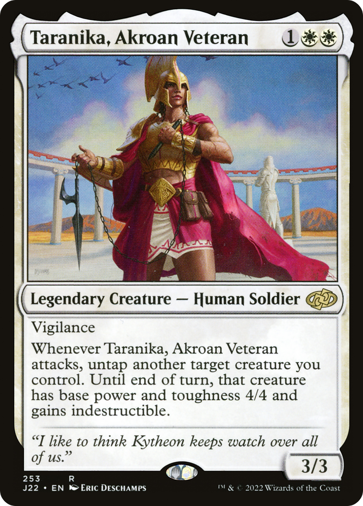Taranika, Akroan Veteran [Jumpstart 2022] | Shuffle n Cut Hobbies & Games