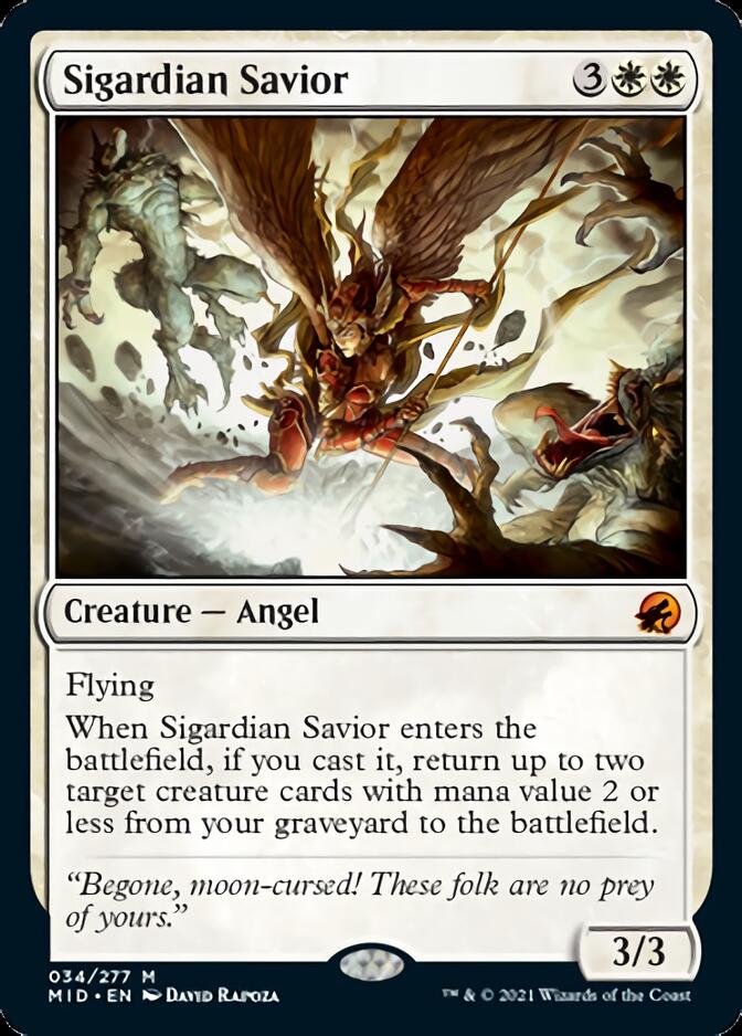 Sigardian Savior [Innistrad: Midnight Hunt] | Shuffle n Cut Hobbies & Games