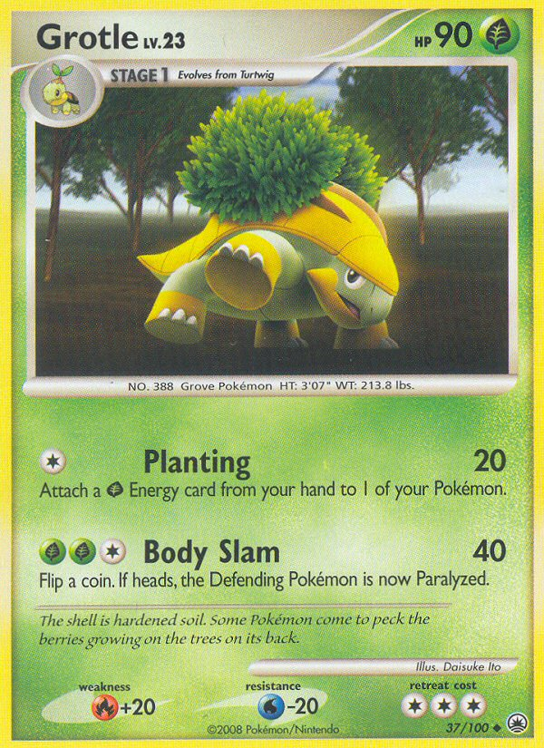 Grotle (37/100) [Diamond & Pearl: Majestic Dawn] | Shuffle n Cut Hobbies & Games
