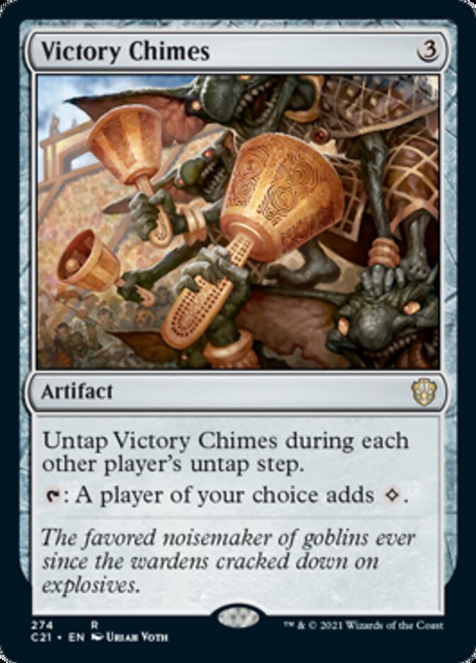 Victory Chimes [Commander 2021] | Shuffle n Cut Hobbies & Games