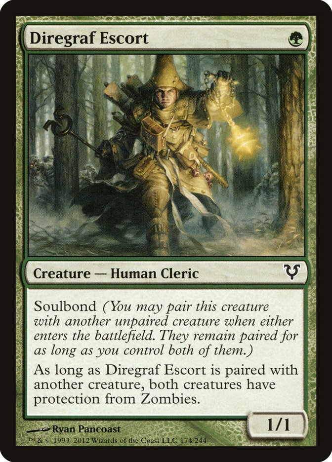 Diregraf Escort [Avacyn Restored] | Shuffle n Cut Hobbies & Games
