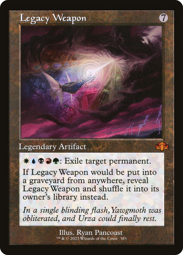 Legacy Weapon (Retro) [Dominaria Remastered] | Shuffle n Cut Hobbies & Games