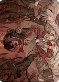 Thwart the Grave Art Card [Zendikar Rising Art Series] | Shuffle n Cut Hobbies & Games