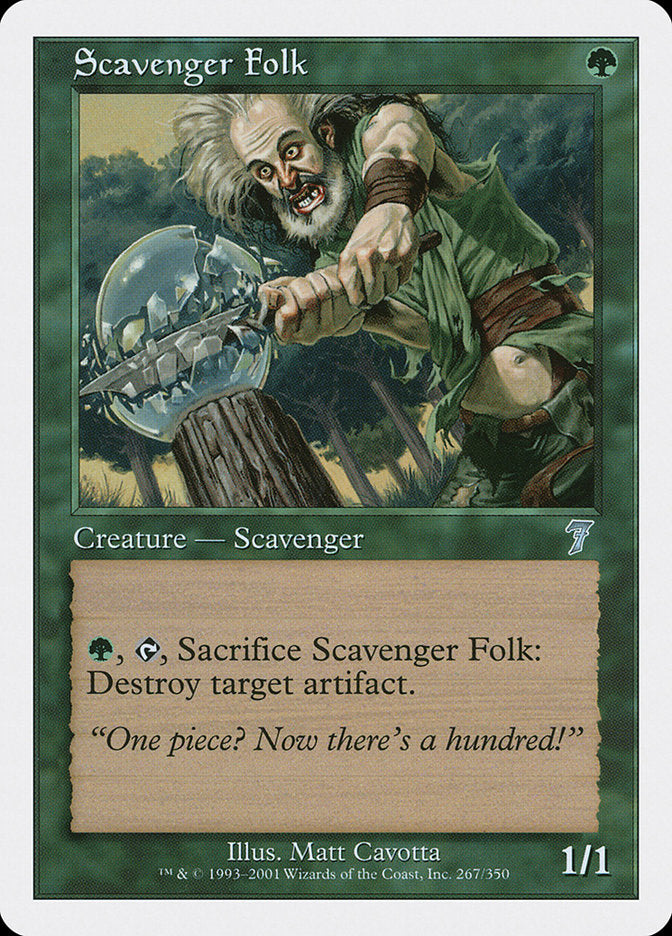 Scavenger Folk [Seventh Edition] | Shuffle n Cut Hobbies & Games
