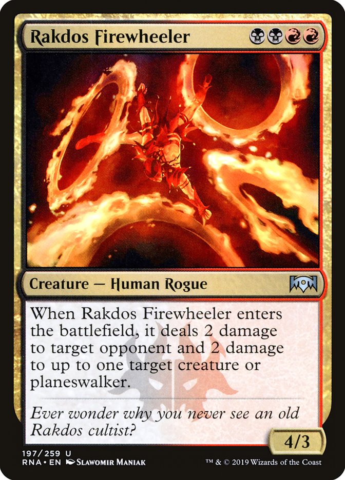 Rakdos Firewheeler [Ravnica Allegiance] | Shuffle n Cut Hobbies & Games