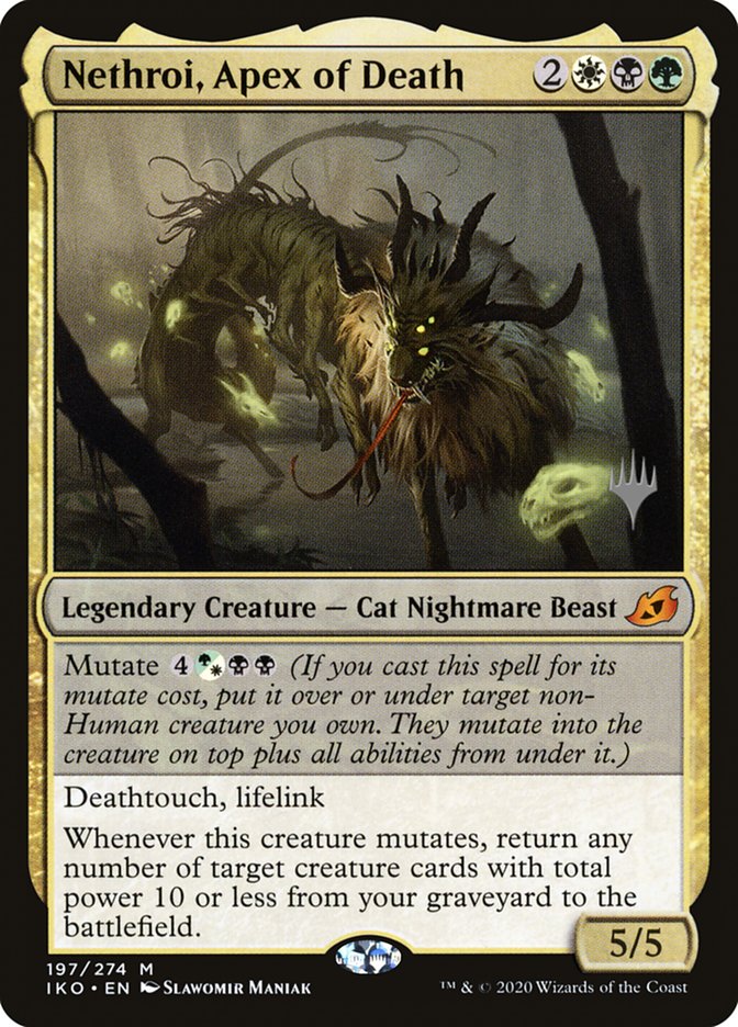 Nethroi, Apex of Death (Promo Pack) [Ikoria: Lair of Behemoths Promos] | Shuffle n Cut Hobbies & Games
