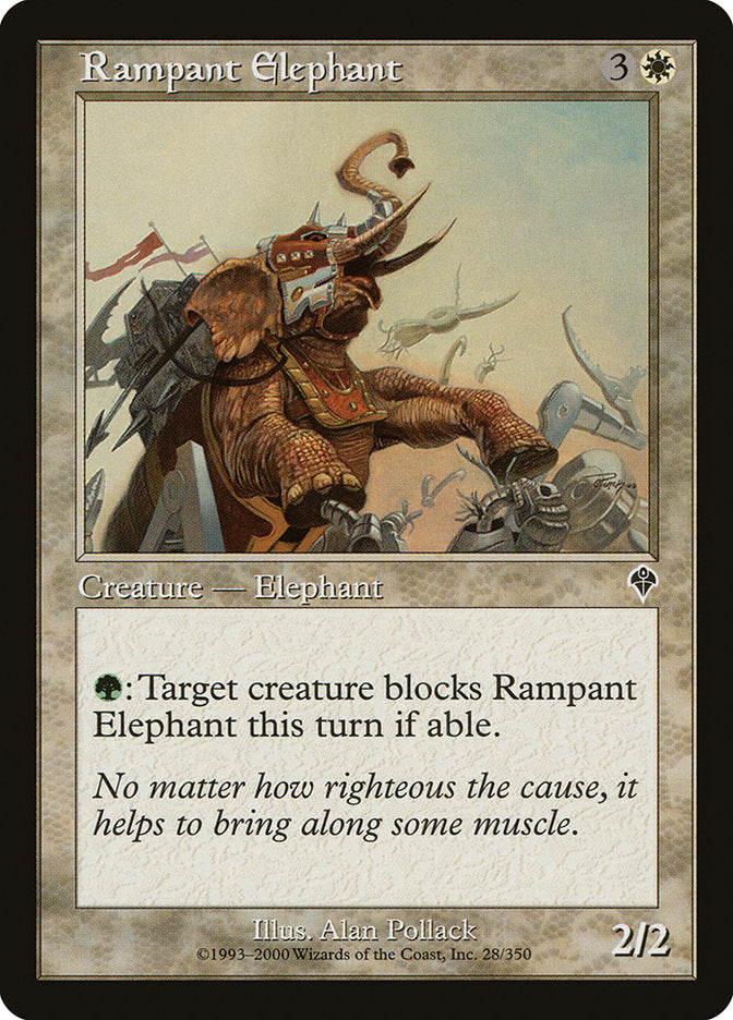 Rampant Elephant [Invasion] | Shuffle n Cut Hobbies & Games