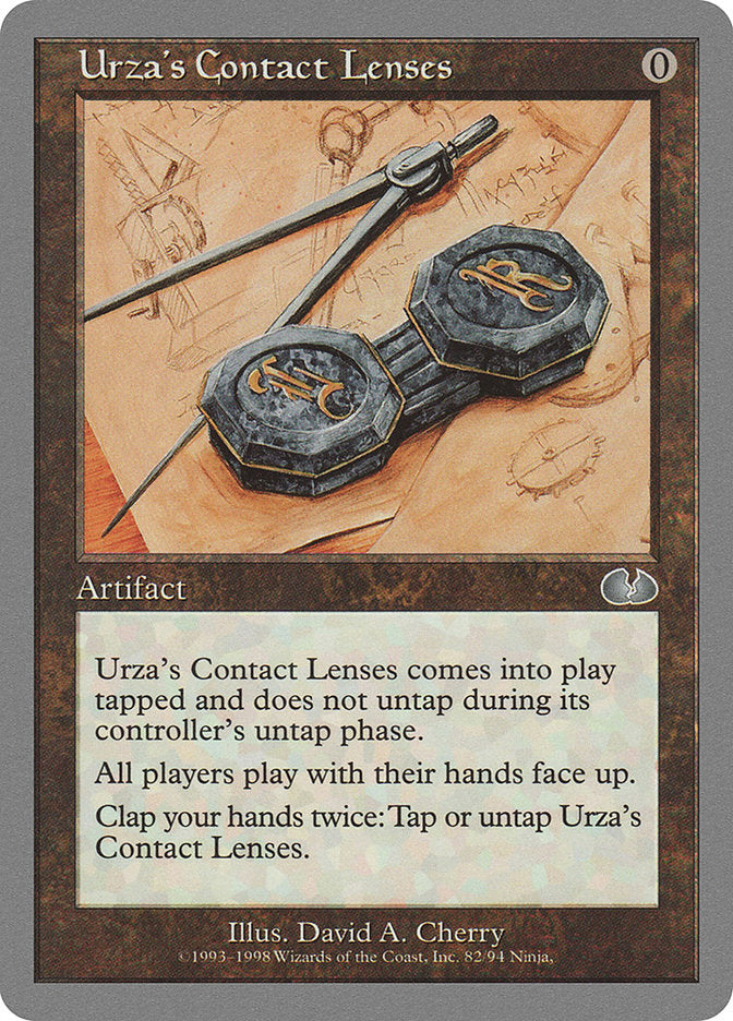 Urza's Contact Lenses [Unglued] | Shuffle n Cut Hobbies & Games