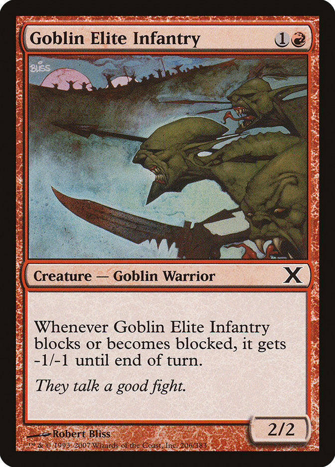 Goblin Elite Infantry [Tenth Edition] | Shuffle n Cut Hobbies & Games
