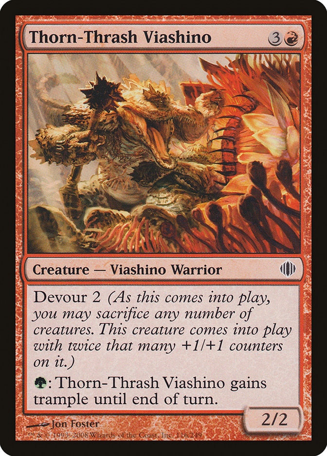 Thorn-Thrash Viashino [Shards of Alara] | Shuffle n Cut Hobbies & Games