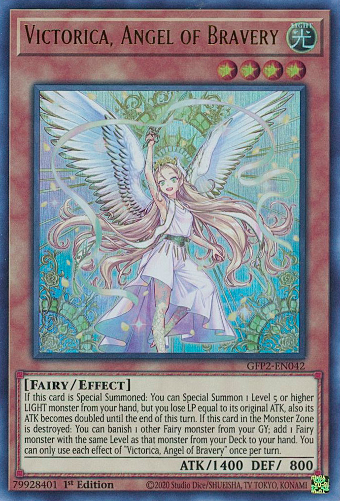 Victorica, Angel of Bravery [GFP2-EN042] Ultra Rare | Shuffle n Cut Hobbies & Games