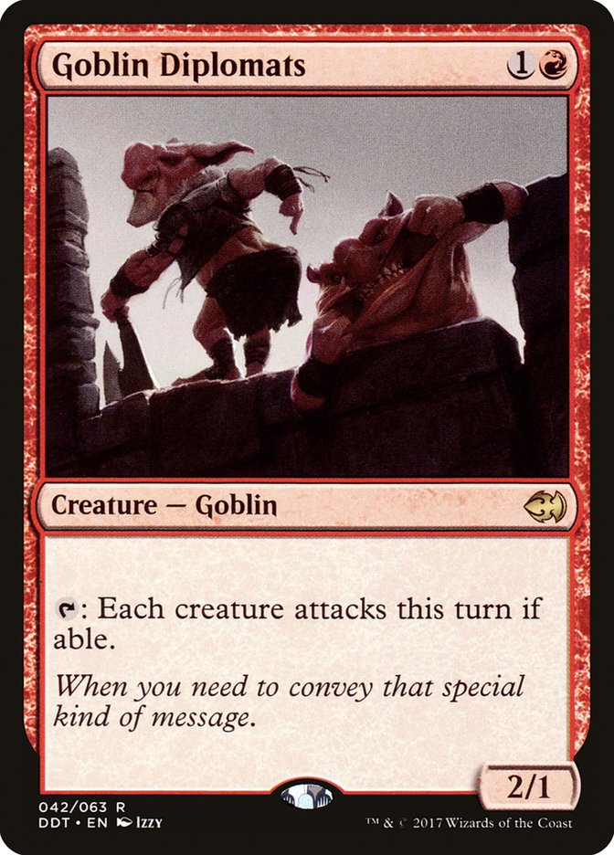 Goblin Diplomats [Duel Decks: Merfolk vs. Goblins] | Shuffle n Cut Hobbies & Games