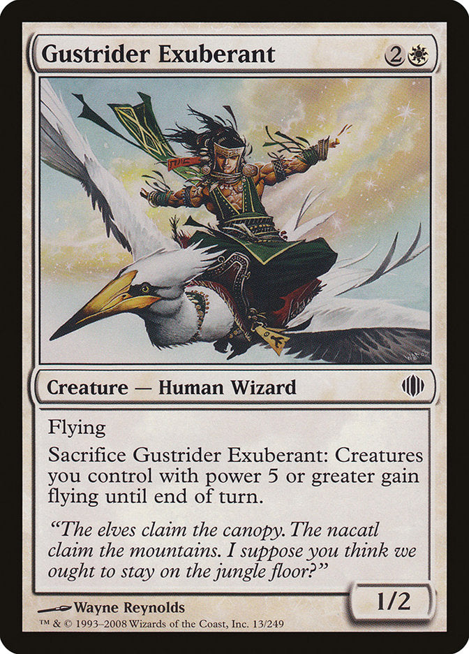 Gustrider Exuberant [Shards of Alara] | Shuffle n Cut Hobbies & Games