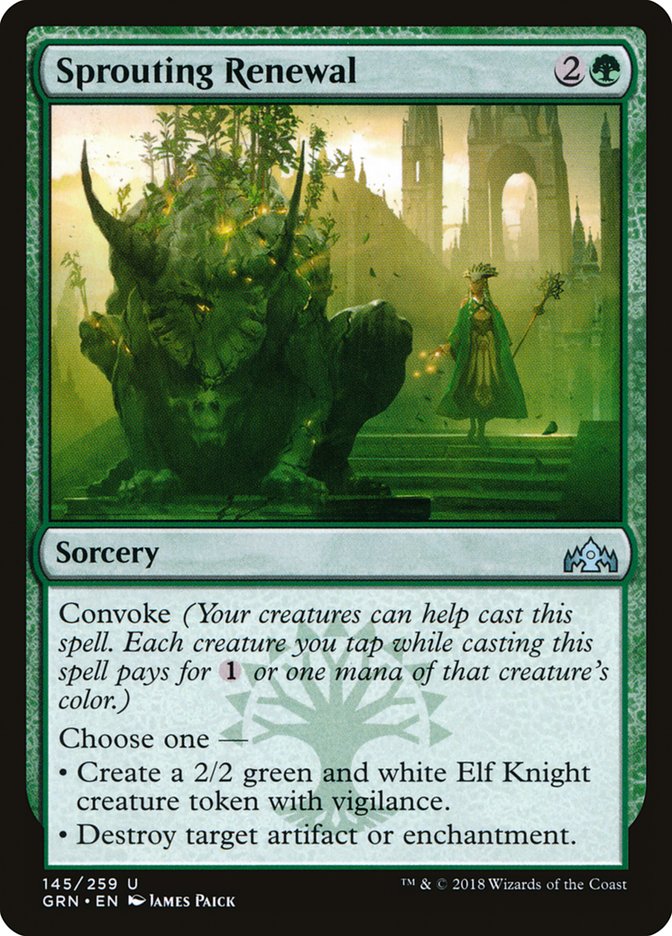 Sprouting Renewal [Guilds of Ravnica] | Shuffle n Cut Hobbies & Games