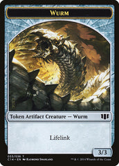 Wurm (033/036) // Goat Double-Sided Token [Commander 2014 Tokens] | Shuffle n Cut Hobbies & Games