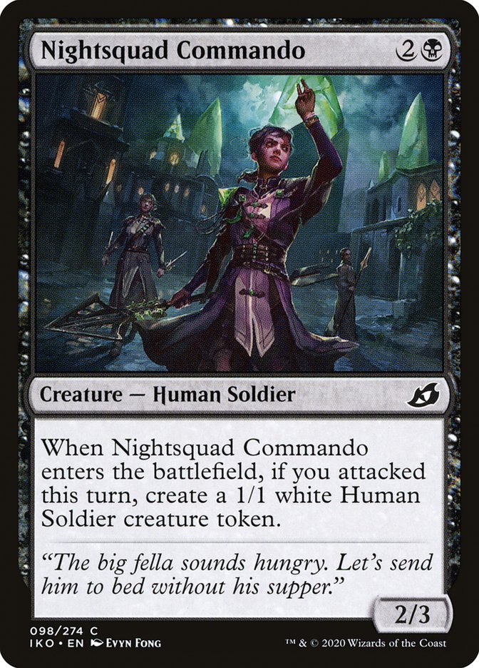Nightsquad Commando [Ikoria: Lair of Behemoths] | Shuffle n Cut Hobbies & Games
